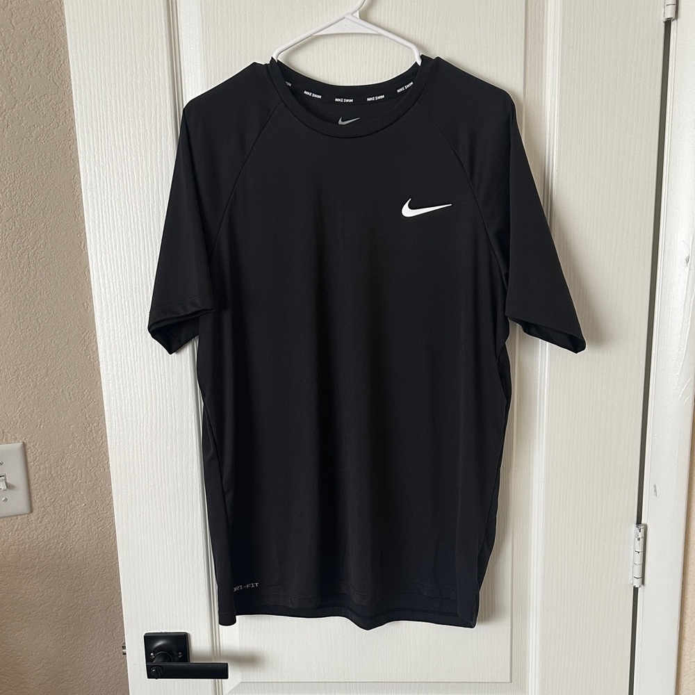 Nike Men's Black Dri-FIT Swim Tee